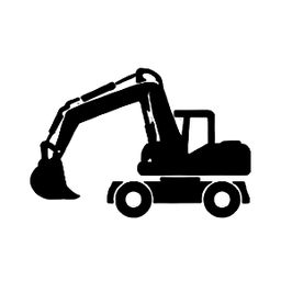 Wheeled Excavator icon